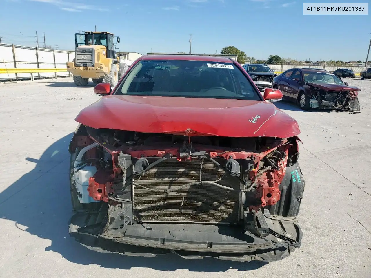 4T1B11HK7KU201337 2019 Toyota Camry L