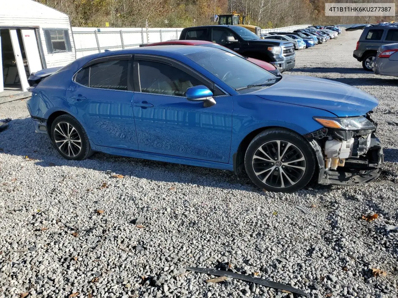 4T1B11HK6KU277387 2019 Toyota Camry L