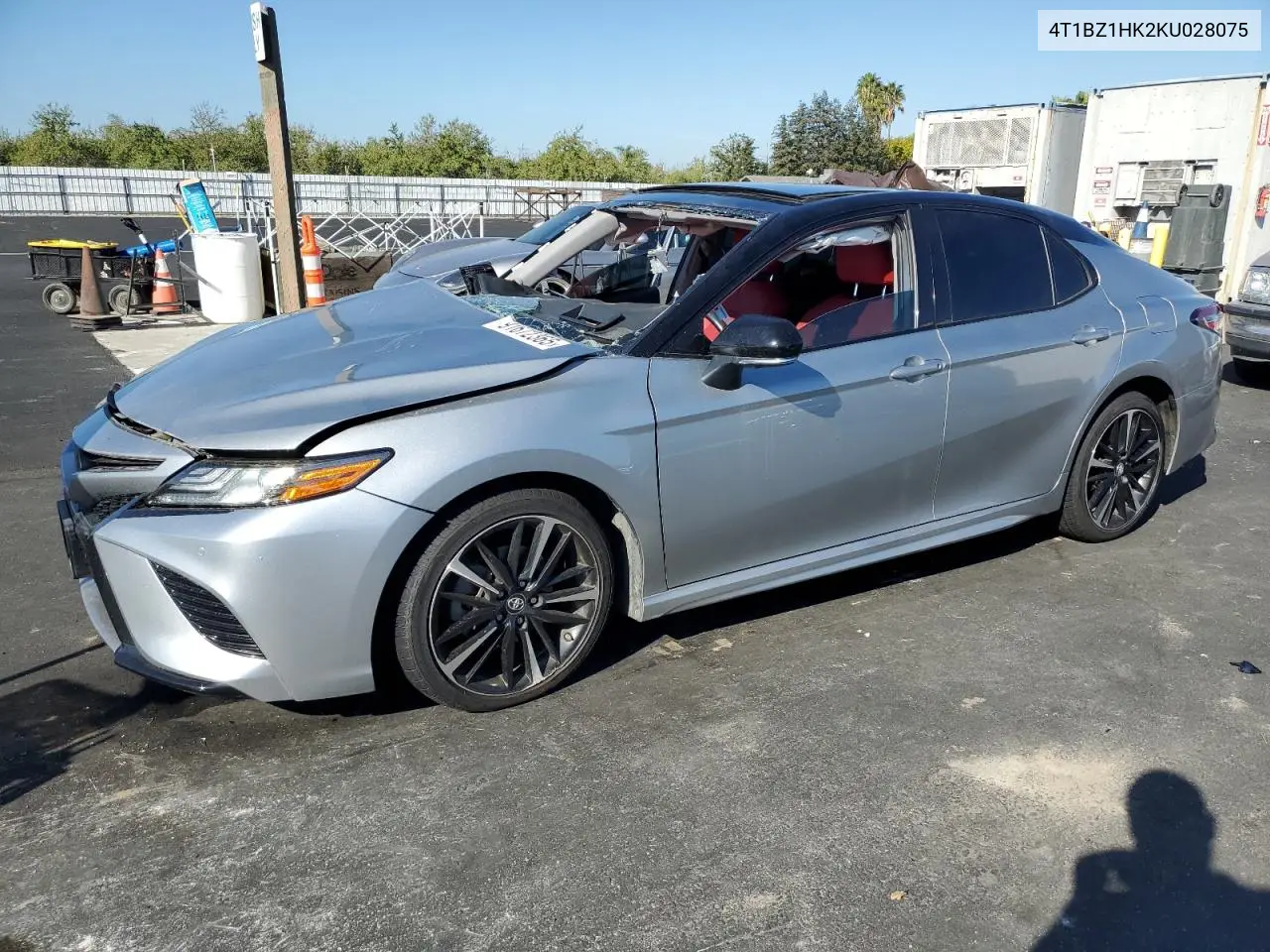 4T1BZ1HK2KU028075 2019 Toyota Camry Xse