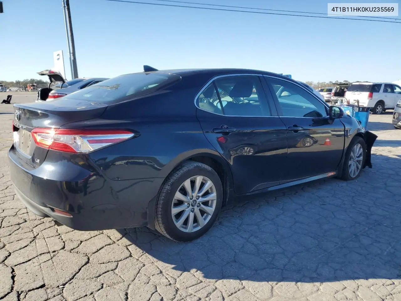 4T1B11HK0KU235569 2019 Toyota Camry L