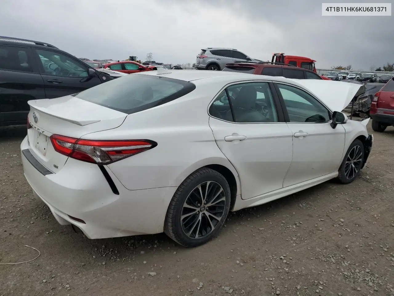 4T1B11HK6KU681371 2019 Toyota Camry L