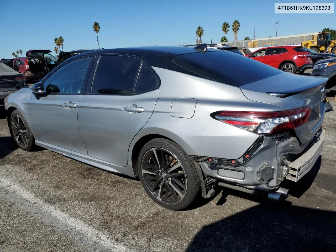 4T1B61HK9KU198393 2019 Toyota Camry Xse