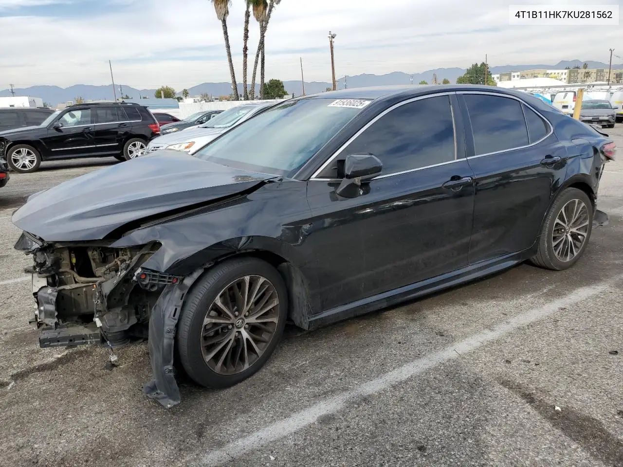 4T1B11HK7KU281562 2019 Toyota Camry L