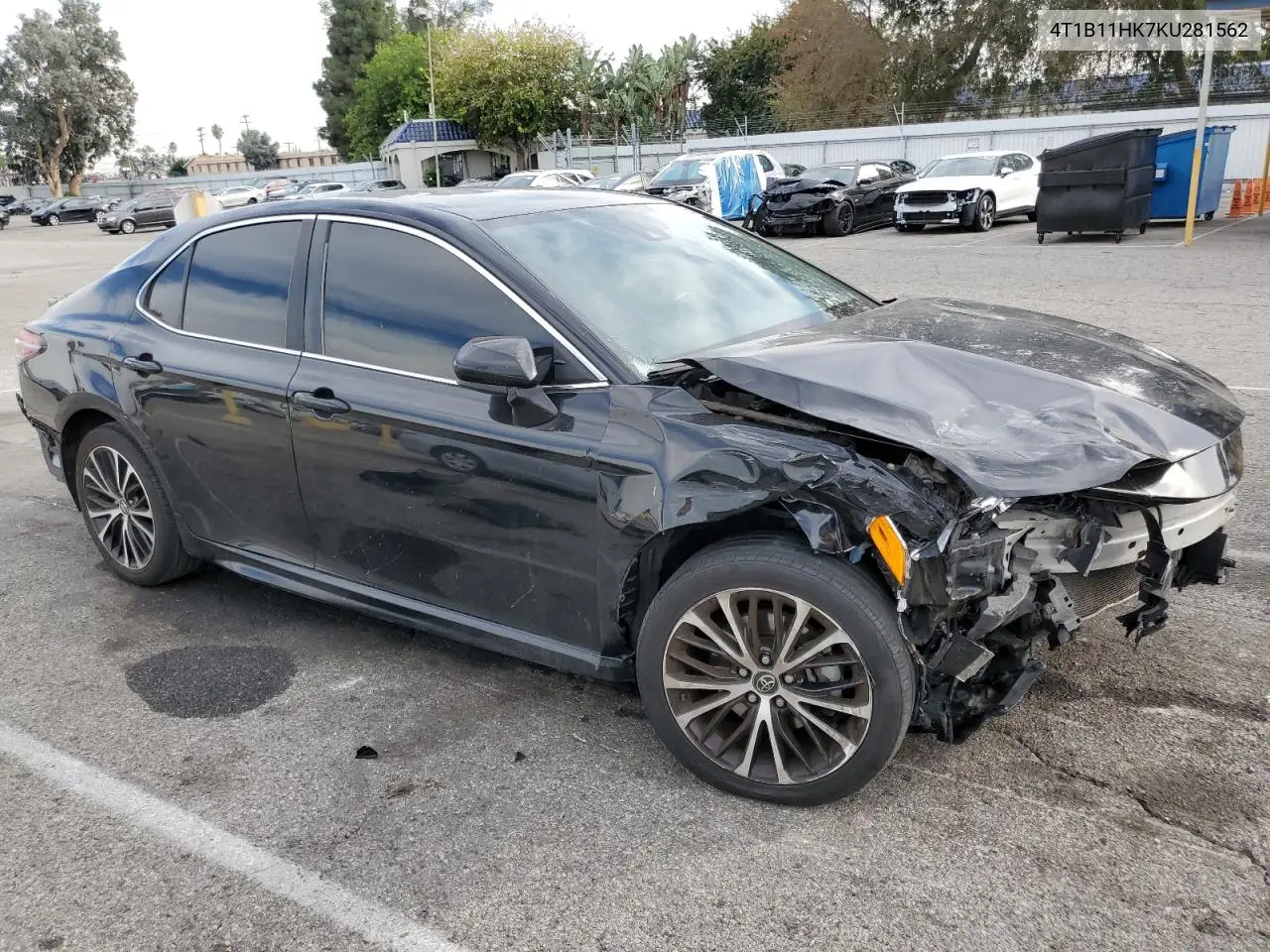 4T1B11HK7KU281562 2019 Toyota Camry L