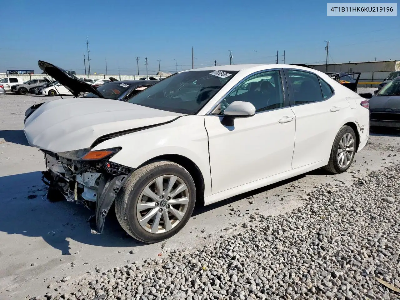 4T1B11HK6KU219196 2019 Toyota Camry L