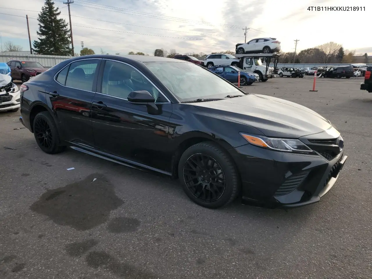 4T1B11HKXKU218911 2019 Toyota Camry L