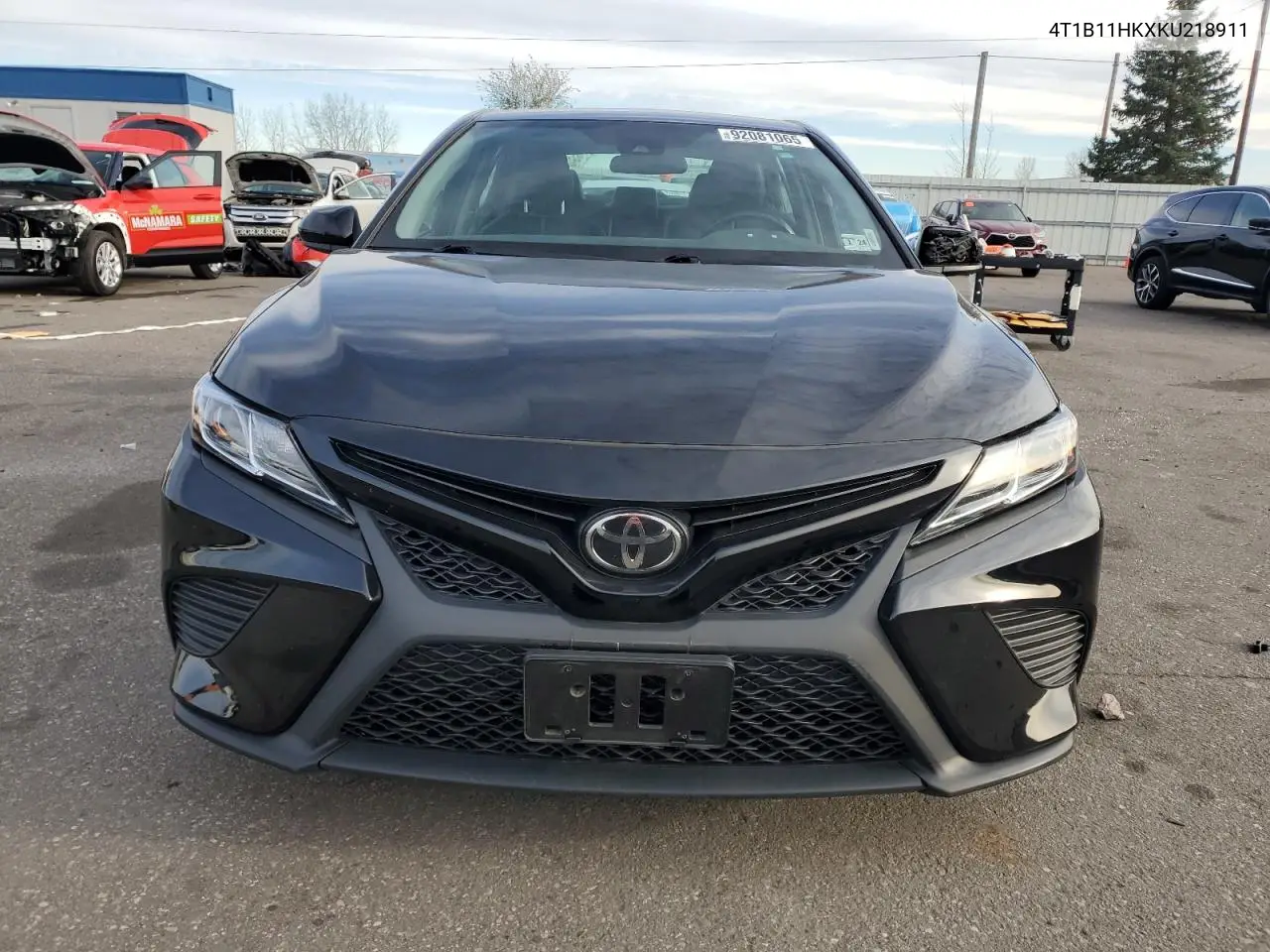 4T1B11HKXKU218911 2019 Toyota Camry L