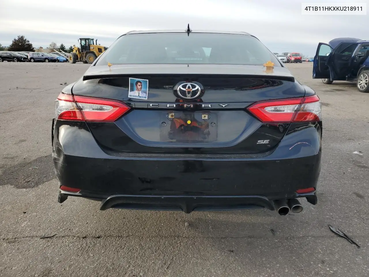 4T1B11HKXKU218911 2019 Toyota Camry L