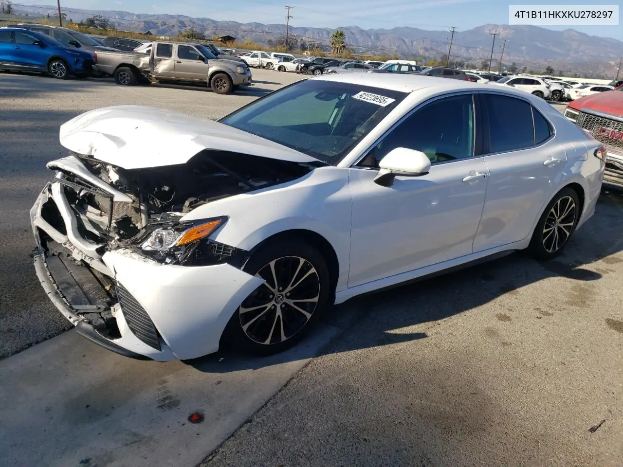 4T1B11HKXKU278297 2019 Toyota Camry L