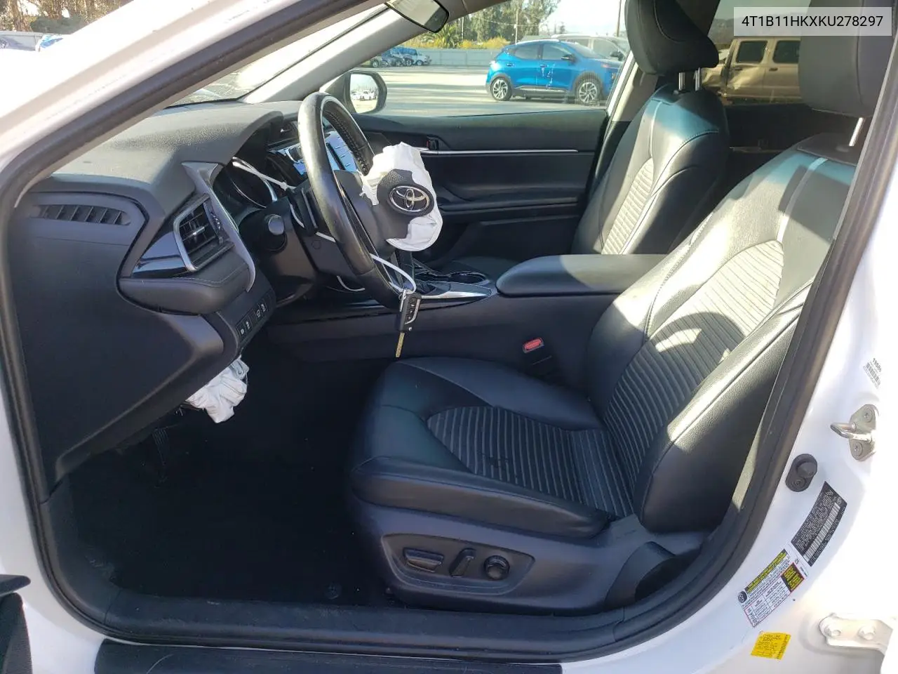 4T1B11HKXKU278297 2019 Toyota Camry L