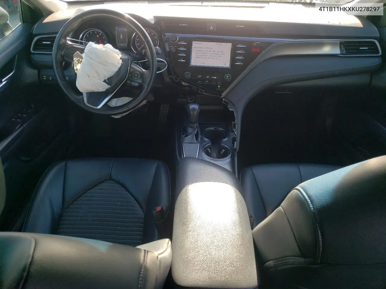 4T1B11HKXKU278297 2019 Toyota Camry L