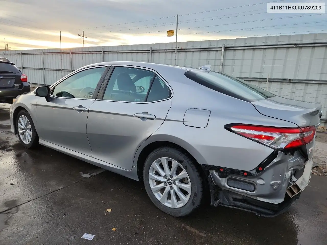 4T1B11HK0KU789209 2019 Toyota Camry L