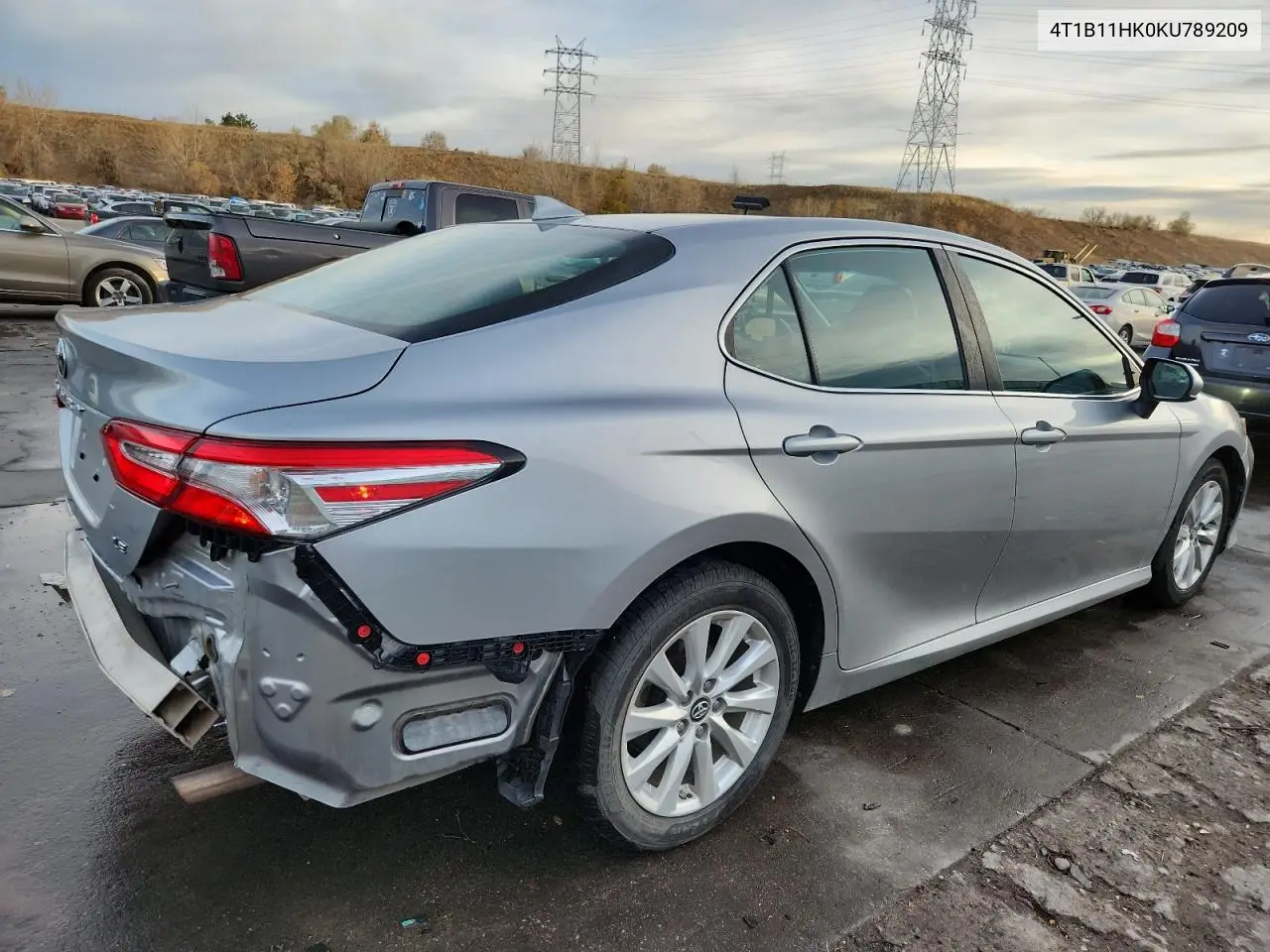 4T1B11HK0KU789209 2019 Toyota Camry L