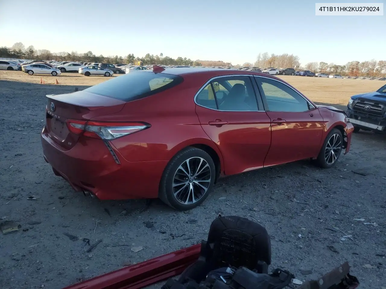 4T1B11HK2KU279024 2019 Toyota Camry L