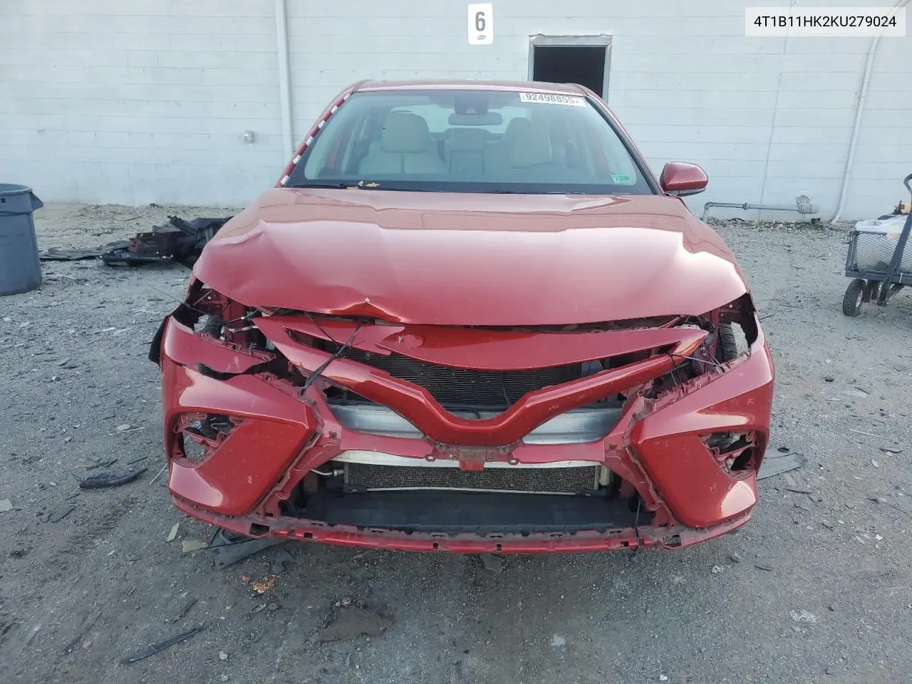 4T1B11HK2KU279024 2019 Toyota Camry L