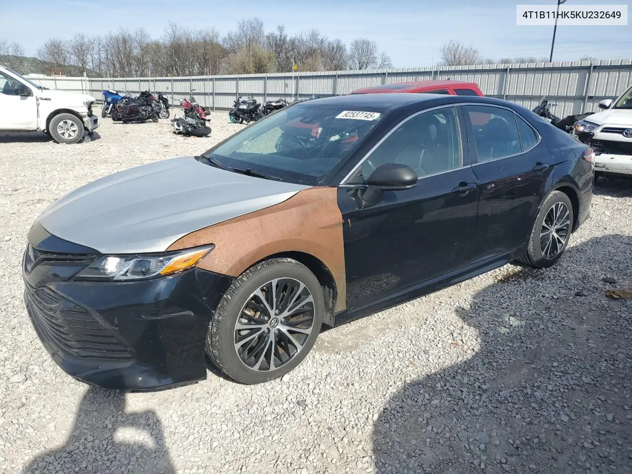 4T1B11HK5KU232649 2019 Toyota Camry L