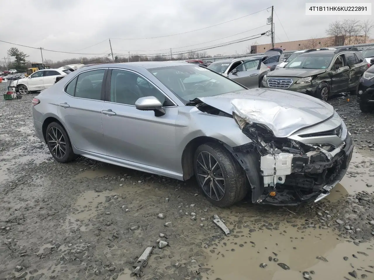 4T1B11HK6KU222891 2019 Toyota Camry L