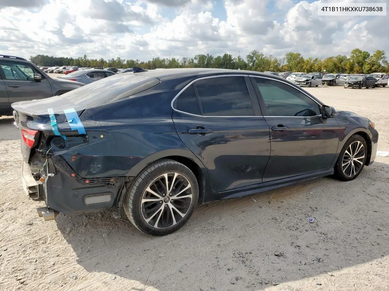 4T1B11HKXKU738638 2019 Toyota Camry L