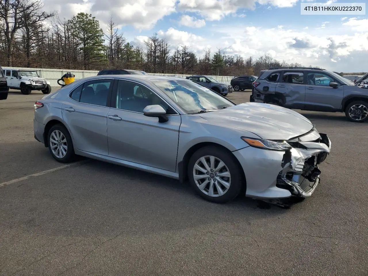 4T1B11HK0KU222370 2019 Toyota Camry L