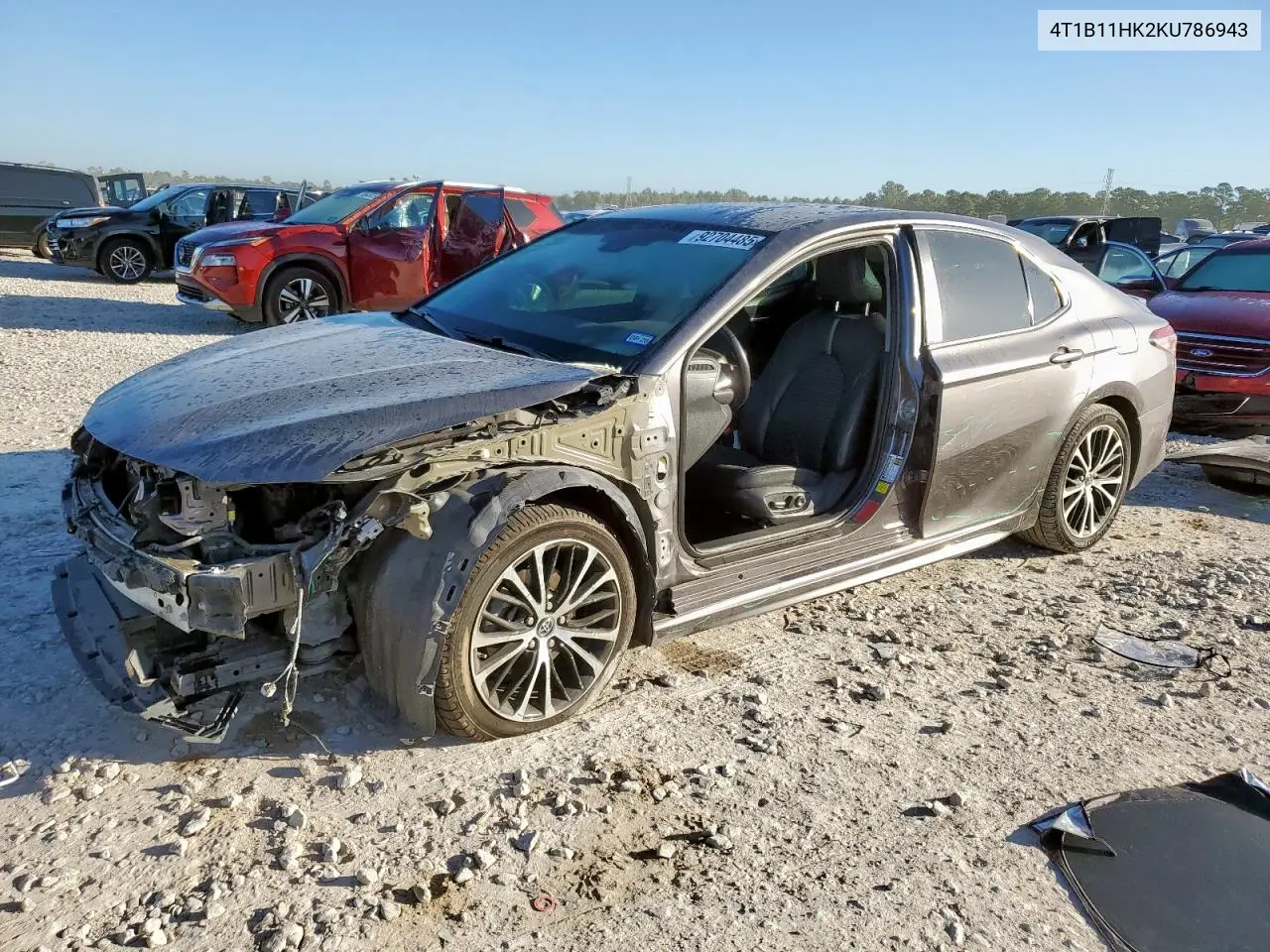 4T1B11HK2KU786943 2019 Toyota Camry L