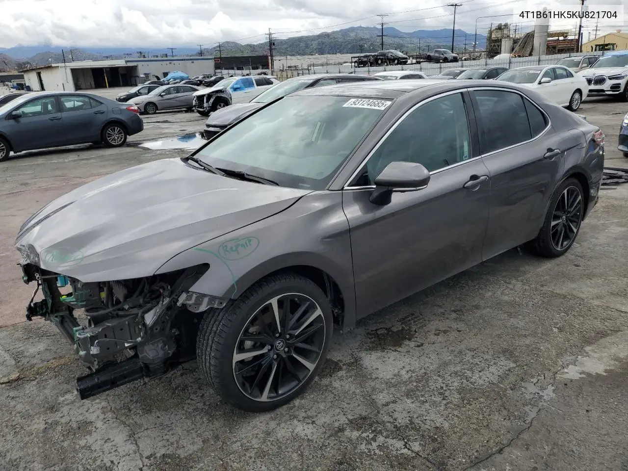4T1B61HK5KU821704 2019 Toyota Camry Xse
