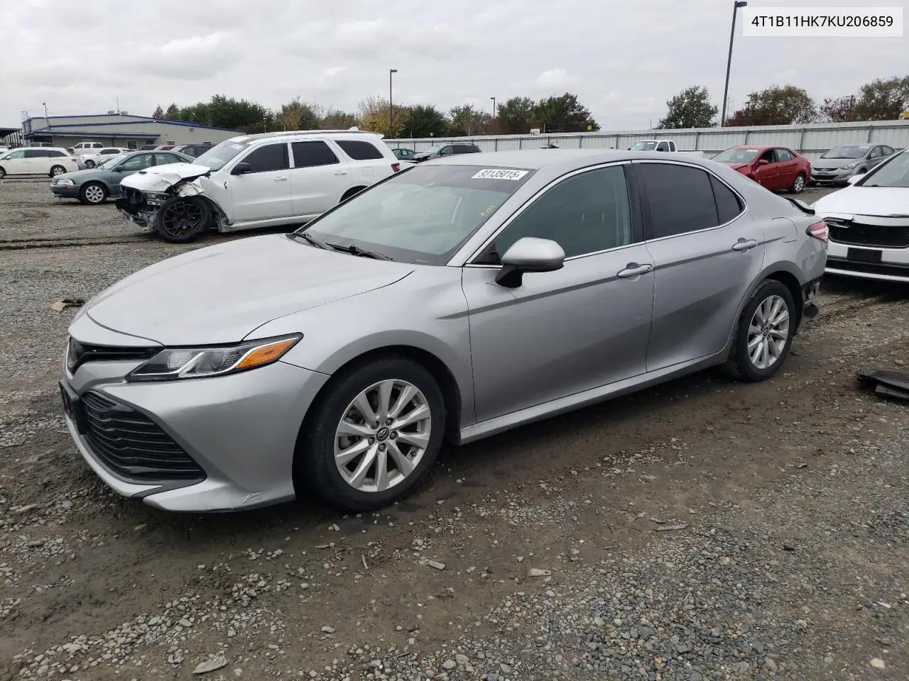 4T1B11HK7KU206859 2019 Toyota Camry L
