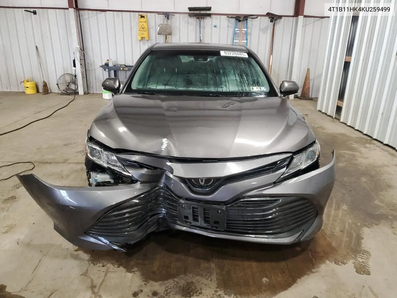 4T1B11HK4KU259499 2019 Toyota Camry L