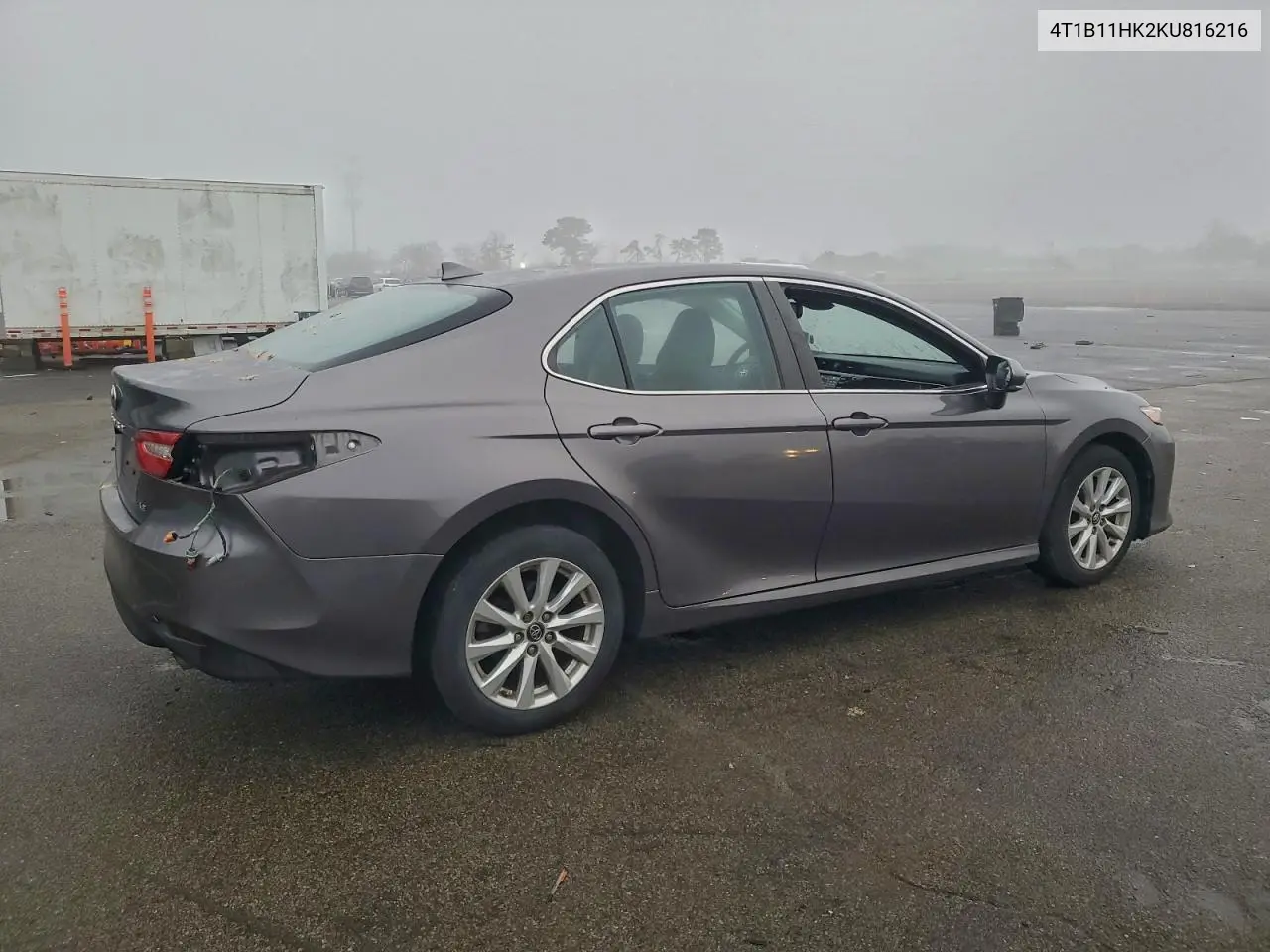 4T1B11HK2KU816216 2019 Toyota Camry L