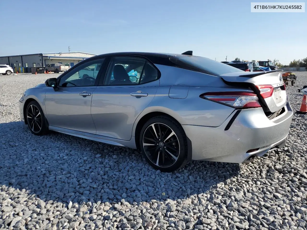 4T1B61HK7KU245582 2019 Toyota Camry Xse