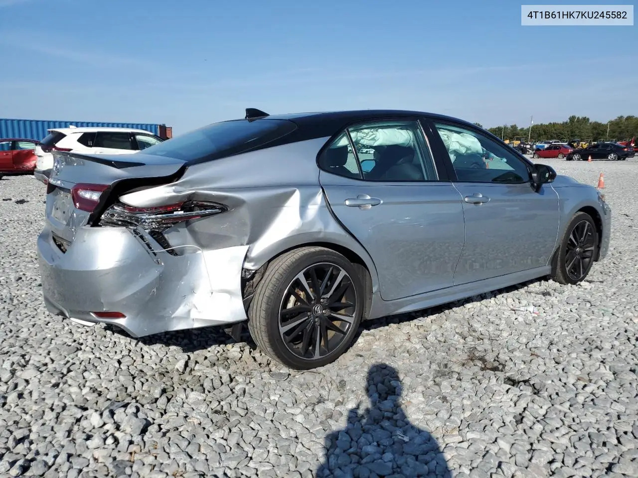 4T1B61HK7KU245582 2019 Toyota Camry Xse