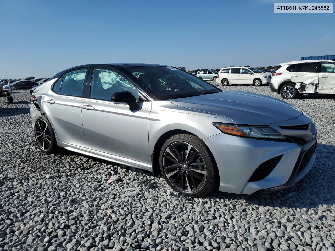 4T1B61HK7KU245582 2019 Toyota Camry Xse