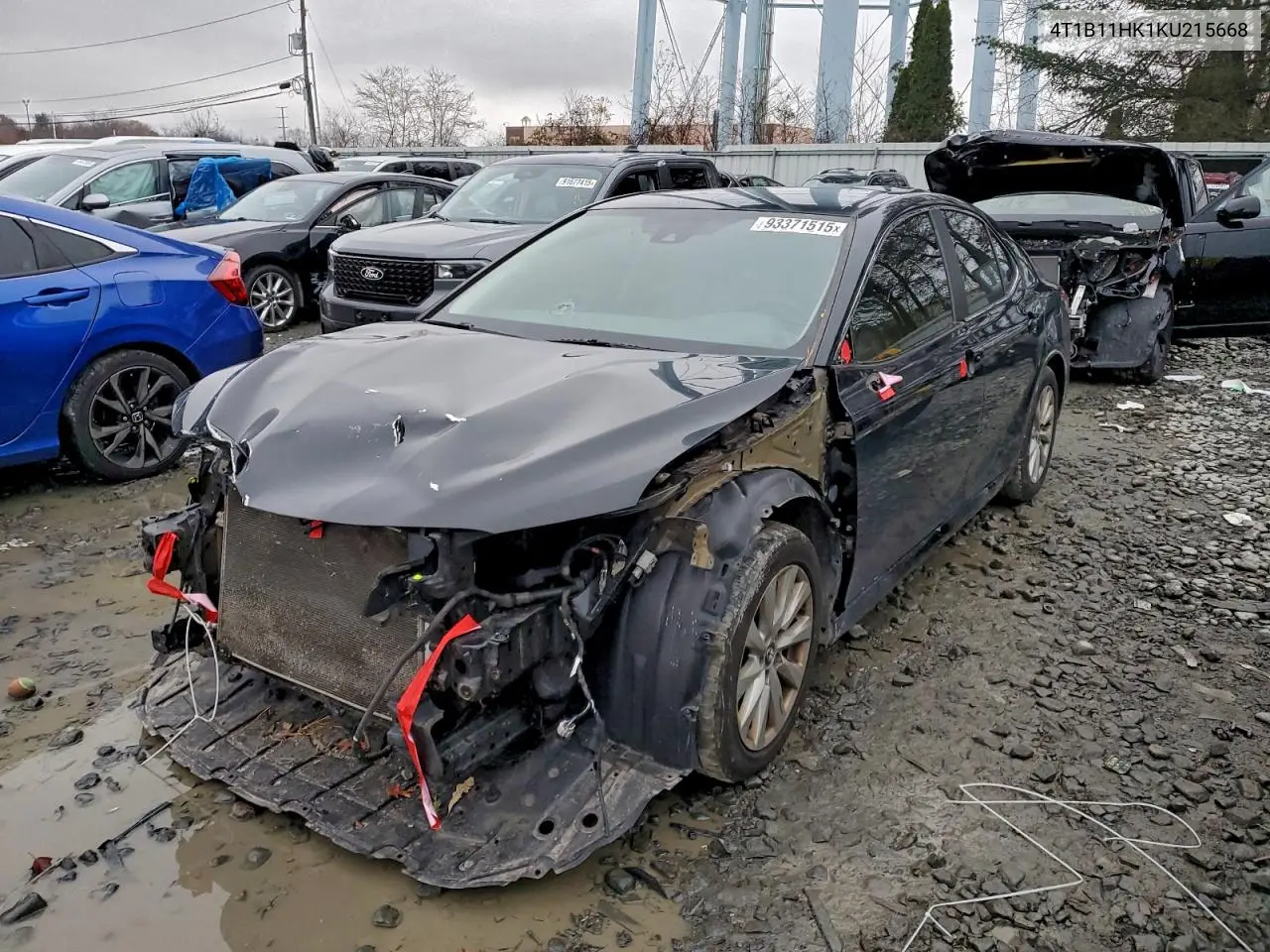 4T1B11HK1KU215668 2019 Toyota Camry L