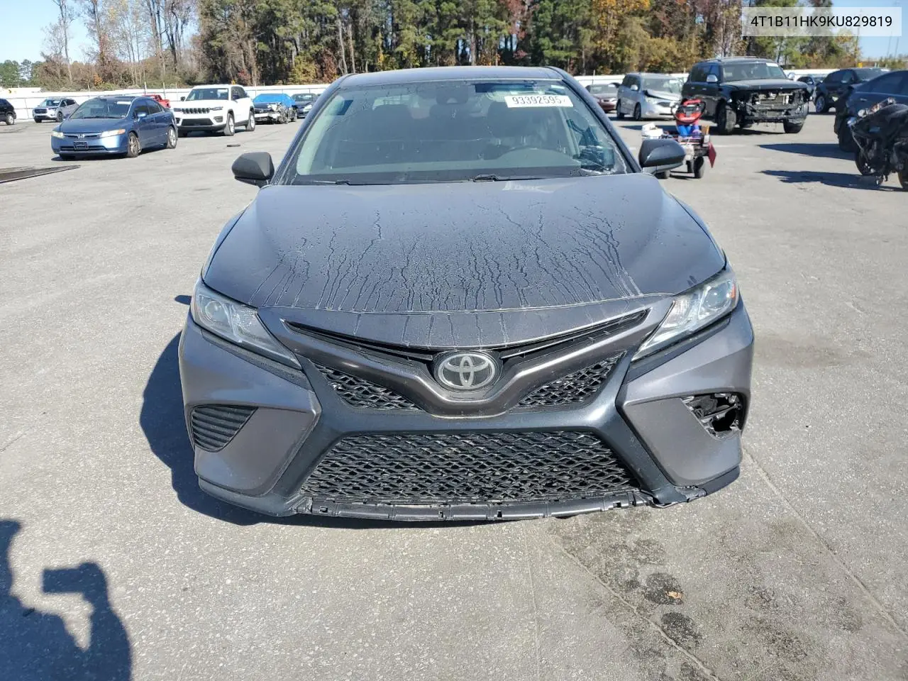 4T1B11HK9KU829819 2019 Toyota Camry L