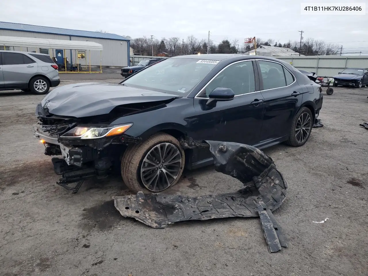 4T1B11HK7KU286406 2019 Toyota Camry L