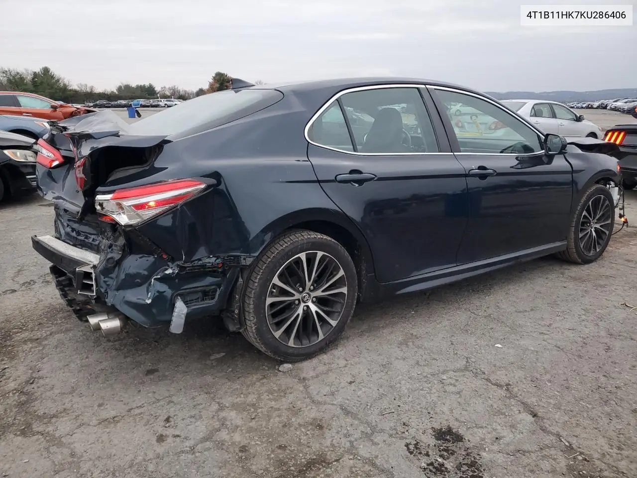 4T1B11HK7KU286406 2019 Toyota Camry L