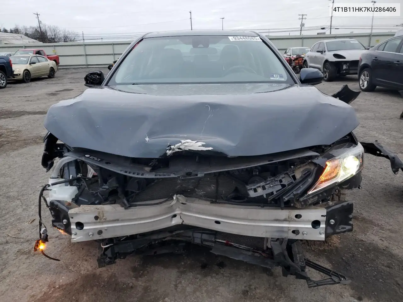 4T1B11HK7KU286406 2019 Toyota Camry L