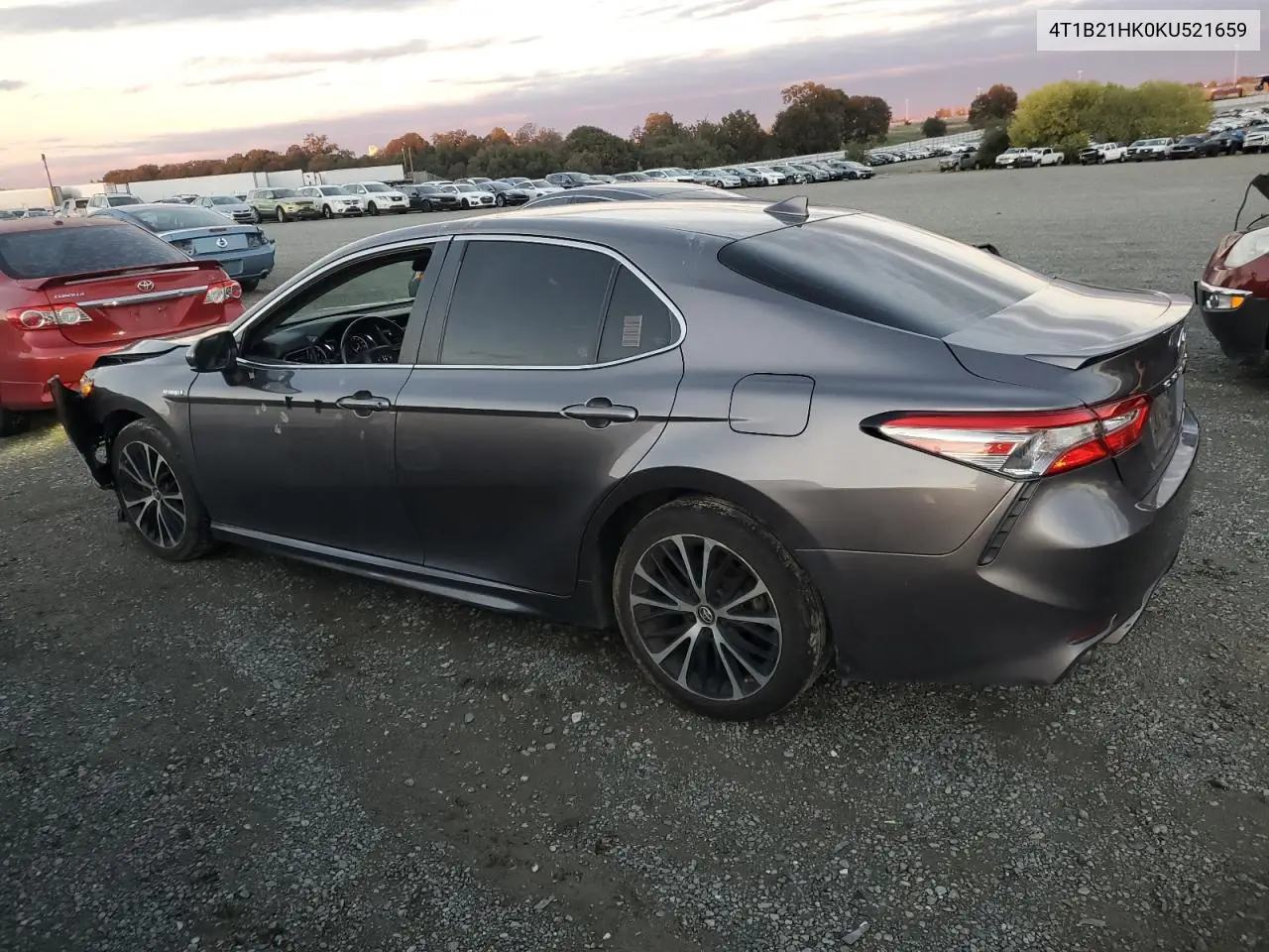 4T1B21HK0KU521659 2019 Toyota Camry Hybrid