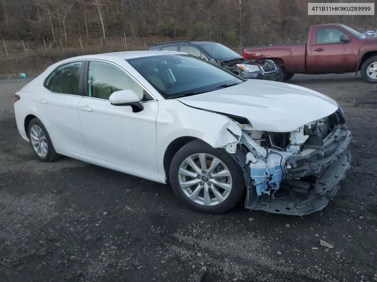 4T1B11HK9KU289999 2019 Toyota Camry L