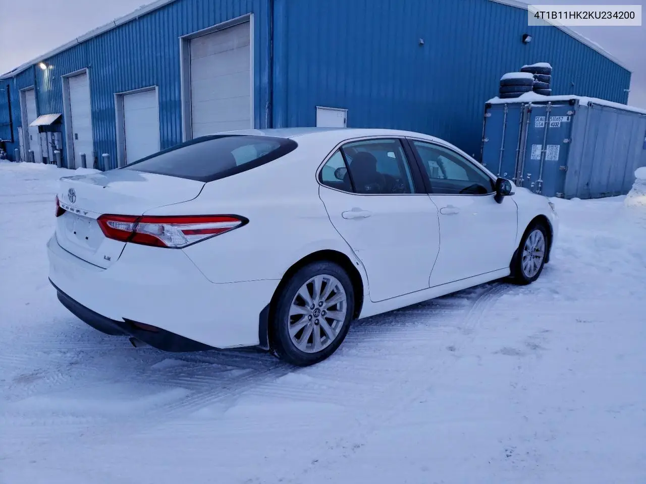 4T1B11HK2KU234200 2019 Toyota Camry L