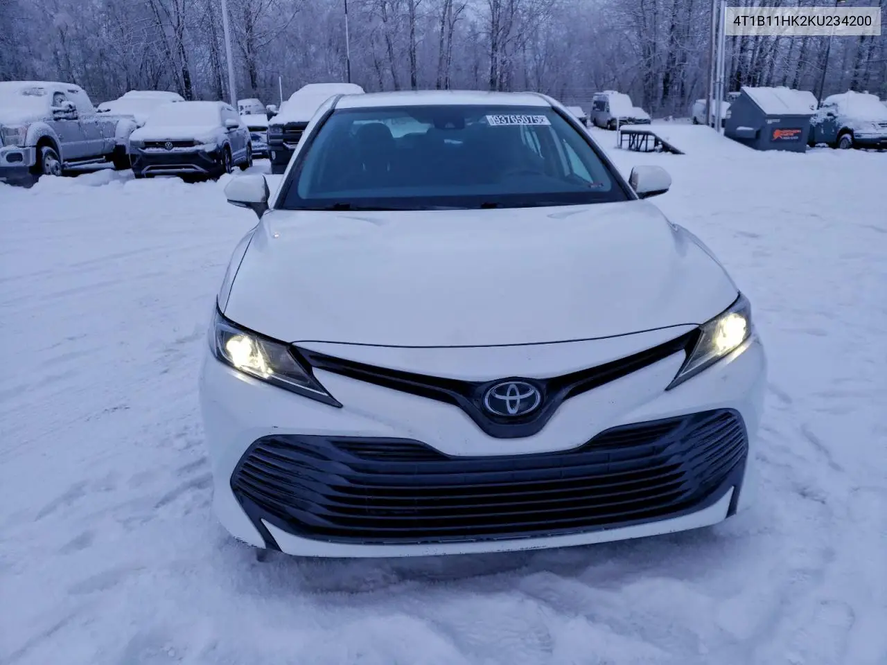 4T1B11HK2KU234200 2019 Toyota Camry L