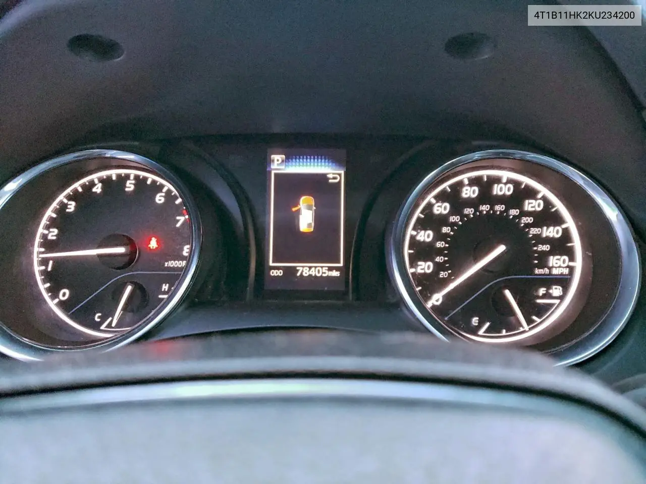 4T1B11HK2KU234200 2019 Toyota Camry L