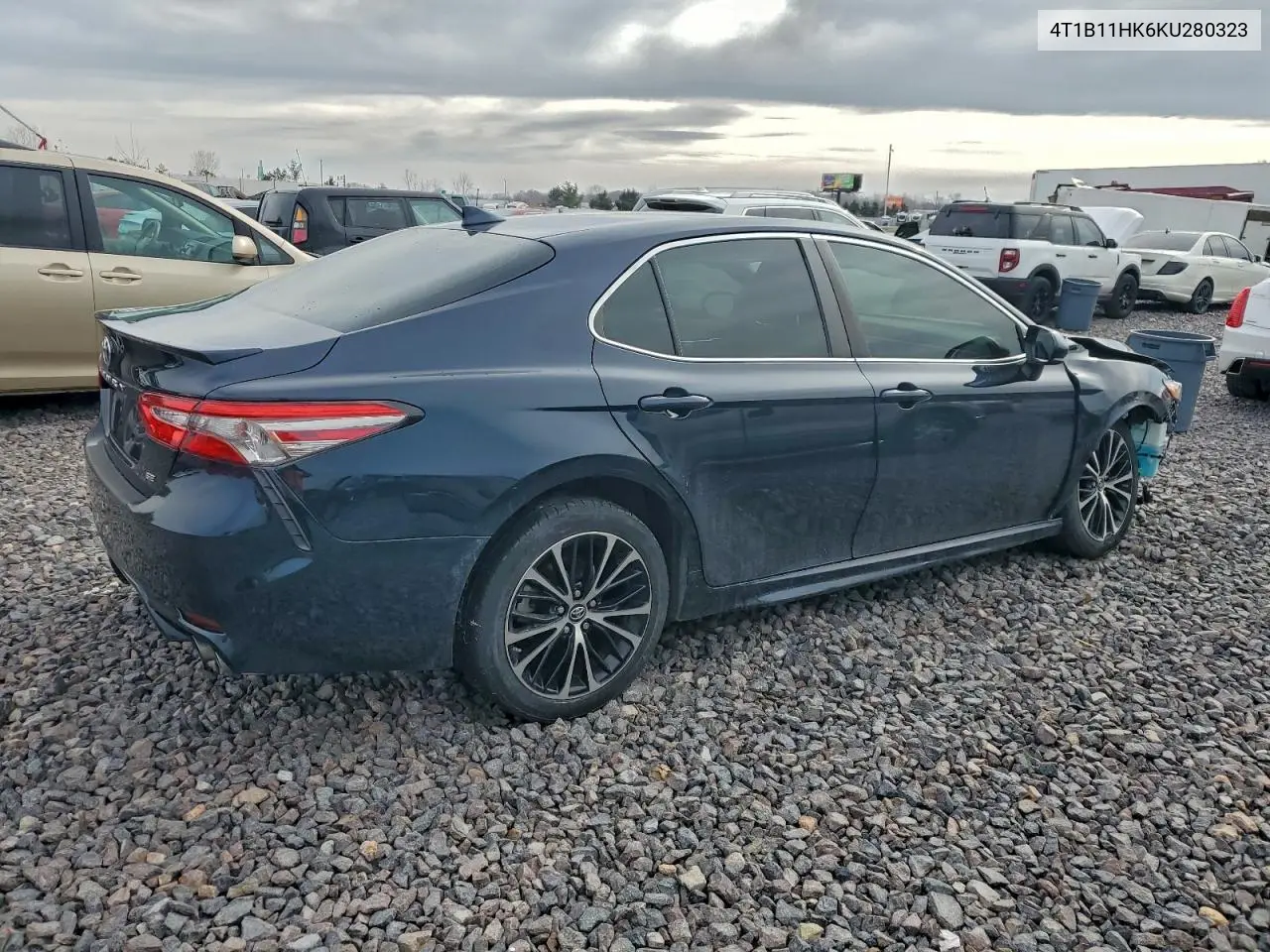 4T1B11HK6KU280323 2019 Toyota Camry L