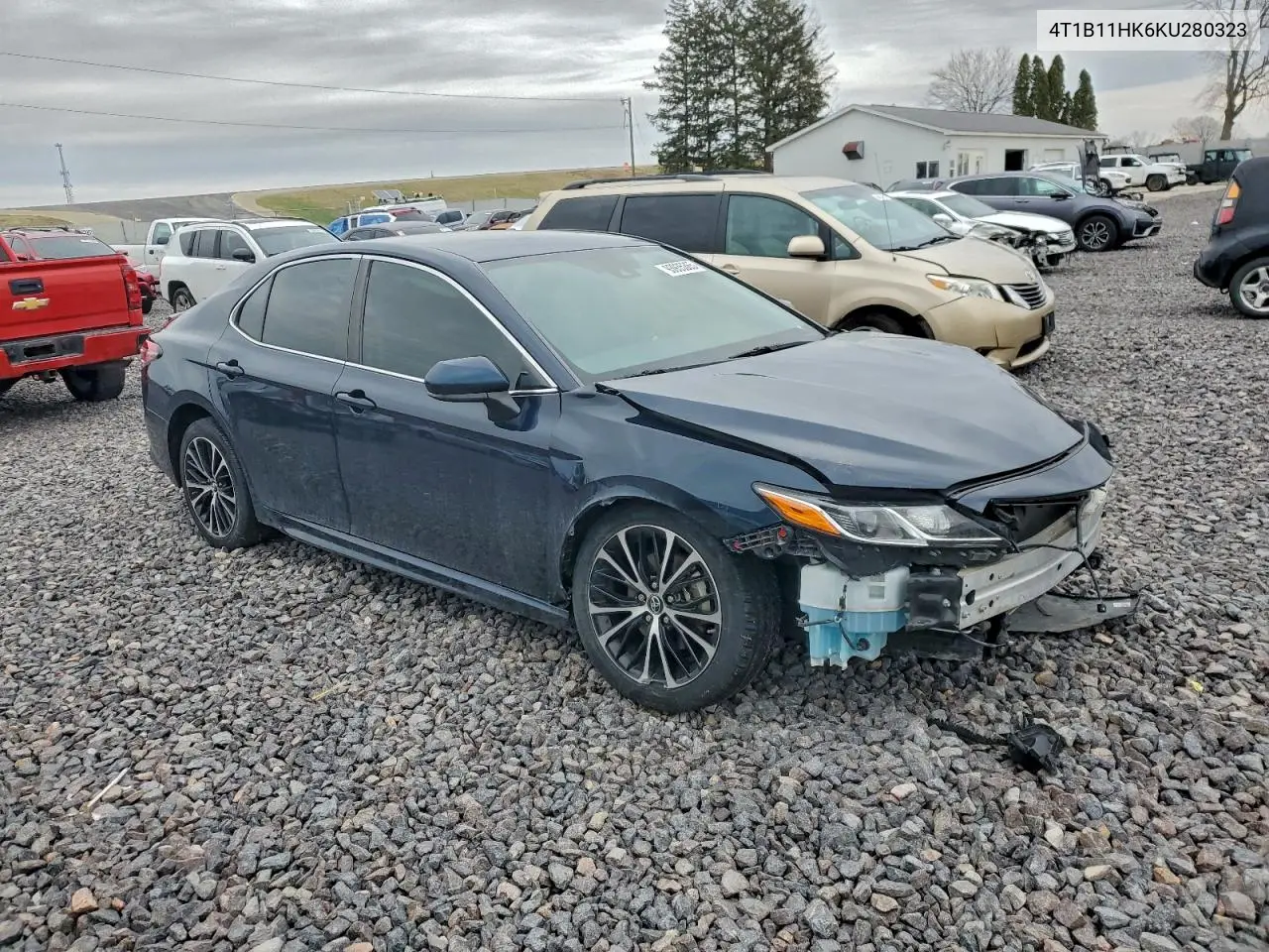 4T1B11HK6KU280323 2019 Toyota Camry L