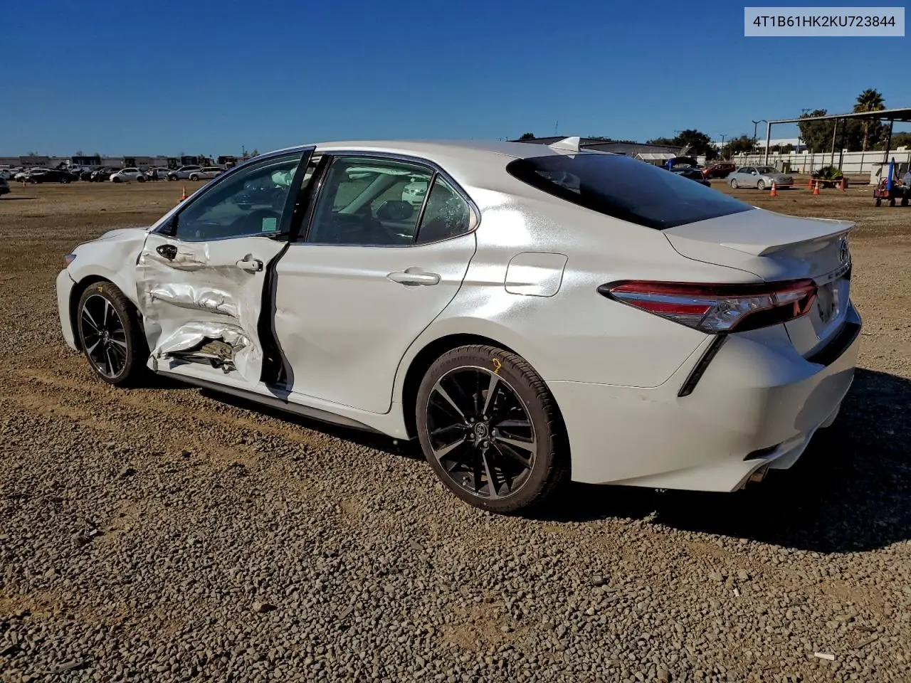 4T1B61HK2KU723844 2019 Toyota Camry Xse