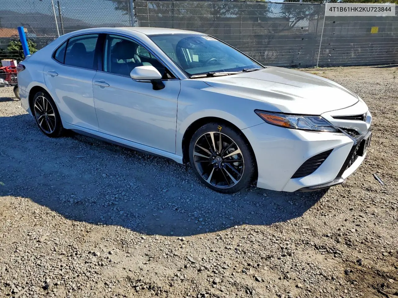 4T1B61HK2KU723844 2019 Toyota Camry Xse