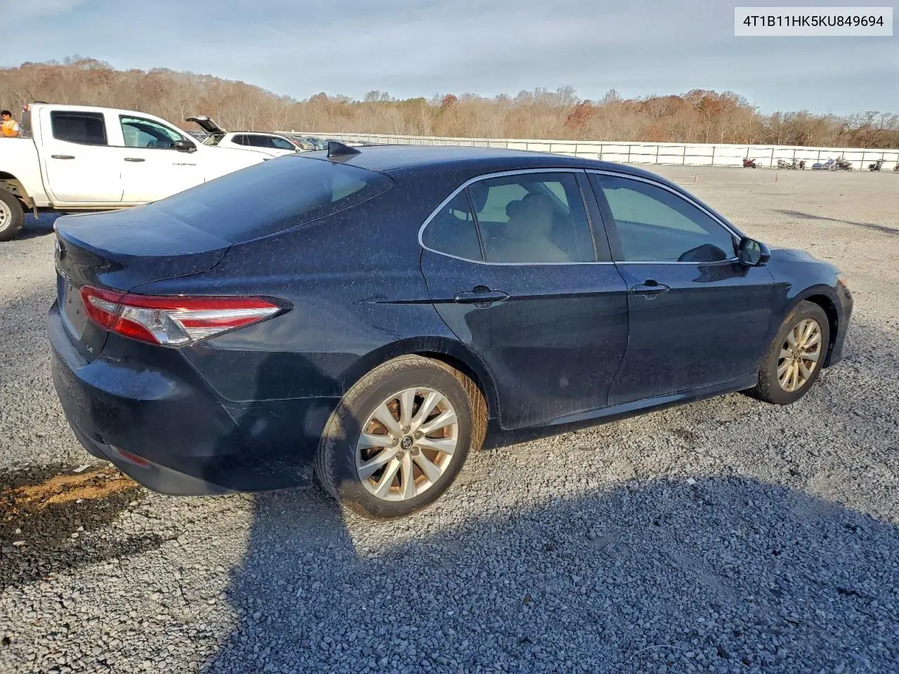 4T1B11HK5KU849694 2019 Toyota Camry L