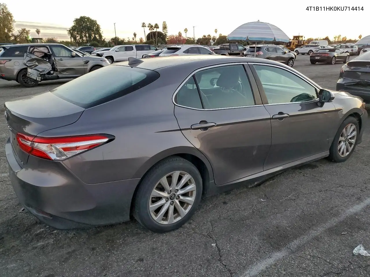 4T1B11HK0KU714414 2019 Toyota Camry L