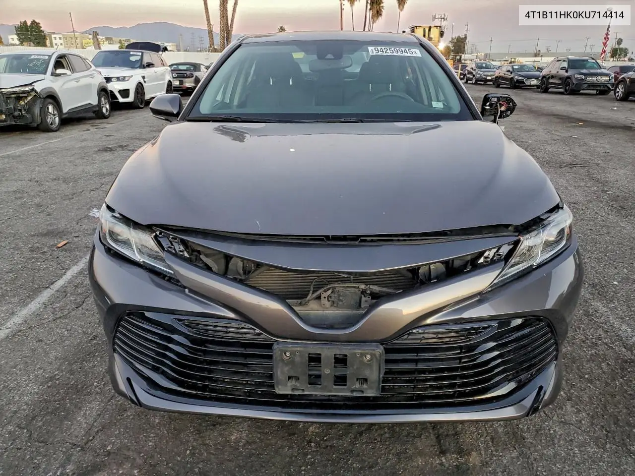 4T1B11HK0KU714414 2019 Toyota Camry L