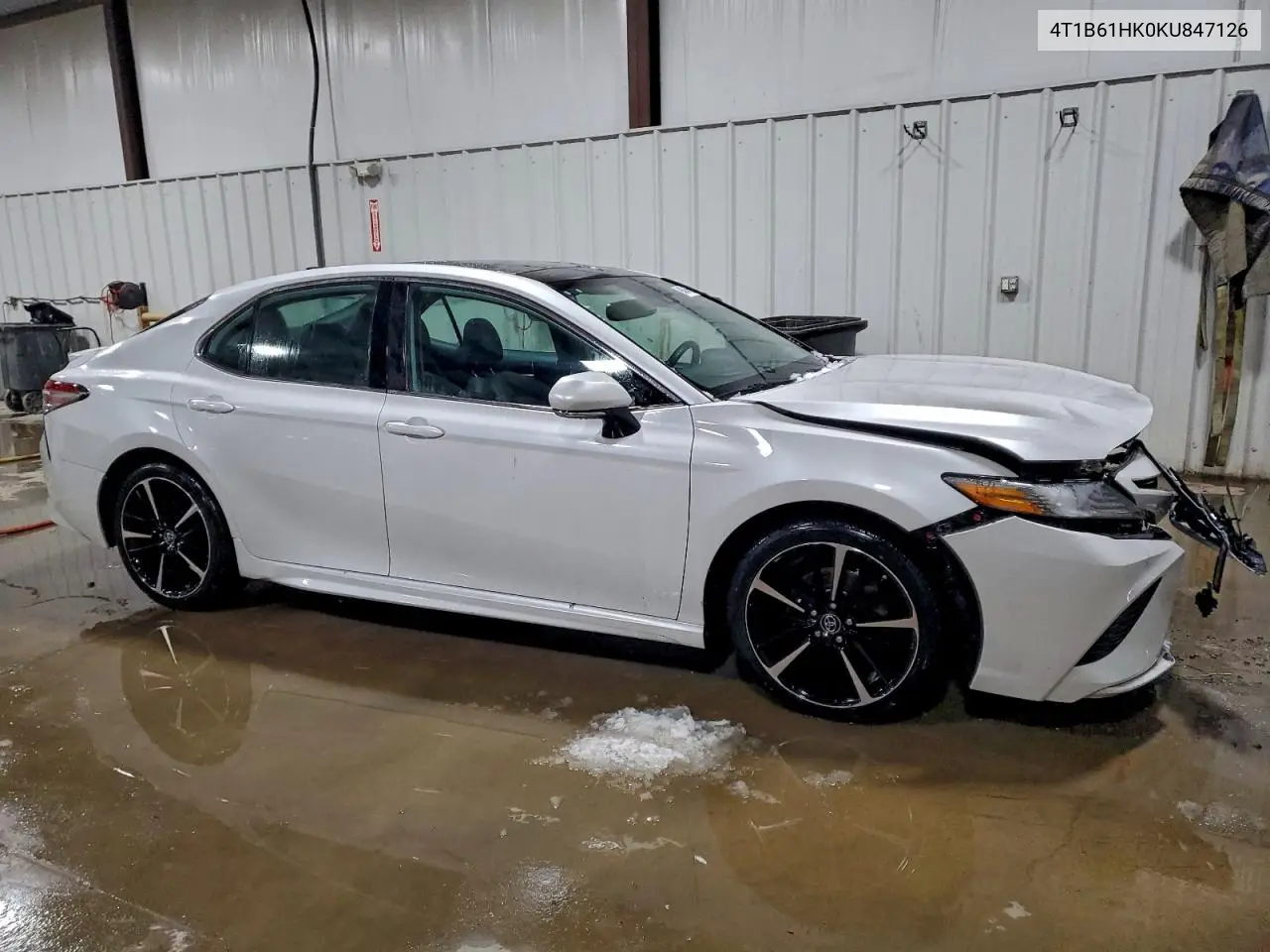 4T1B61HK0KU847126 2019 Toyota Camry Xse
