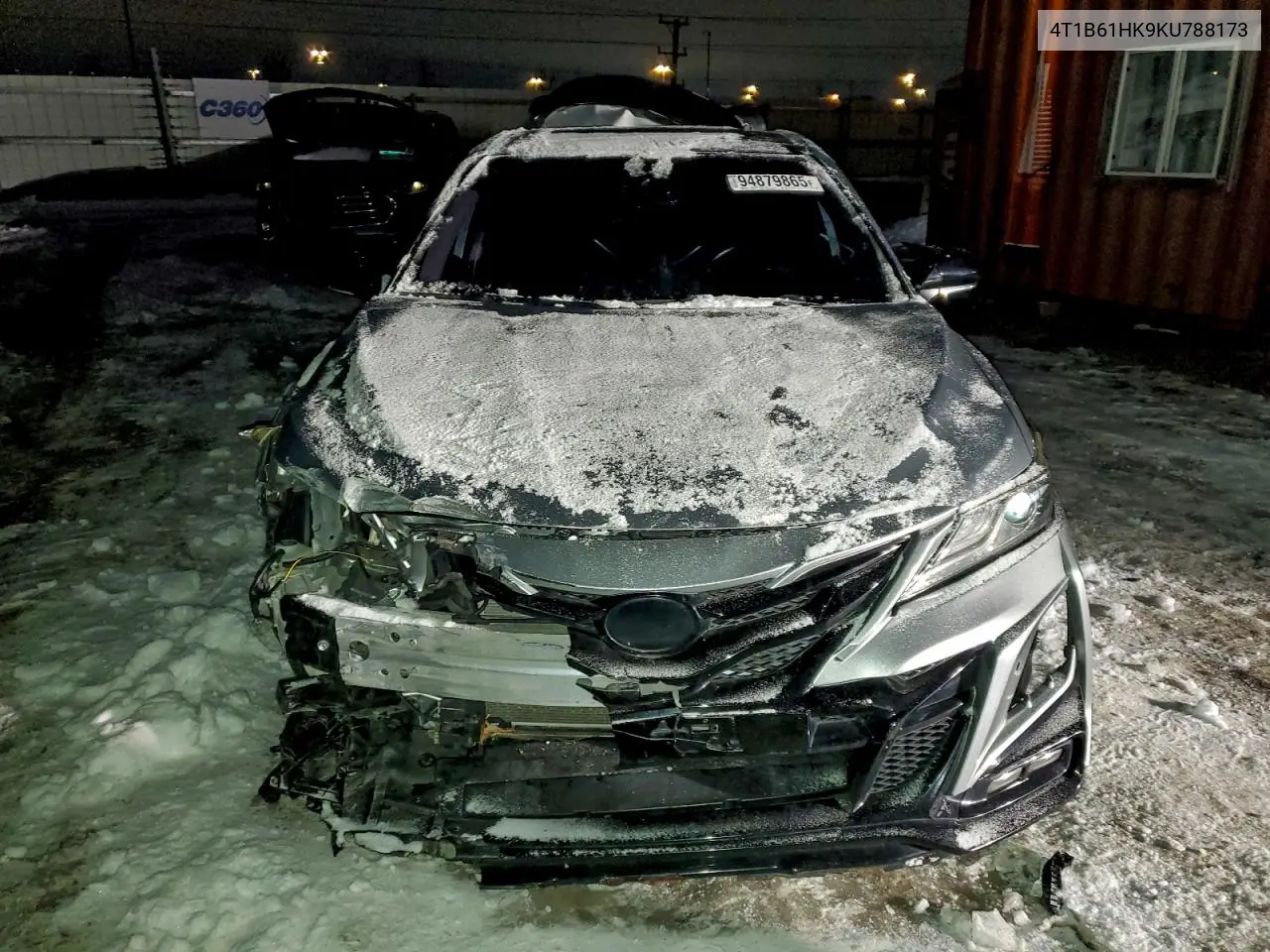 4T1B61HK9KU788173 2019 Toyota Camry Xse